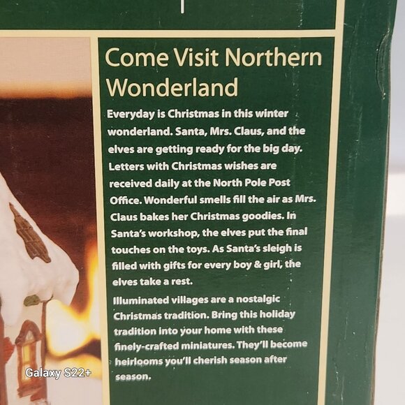 Mrs Claus Baked Goods Lighted Christmas Village House 2008 Northern Wonderland C - Picture 9 of 9